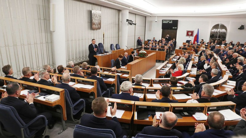 

В&nbsp;правящей партии Польши назвали сложной задачей формирование большинства в&nbsp;сейме

