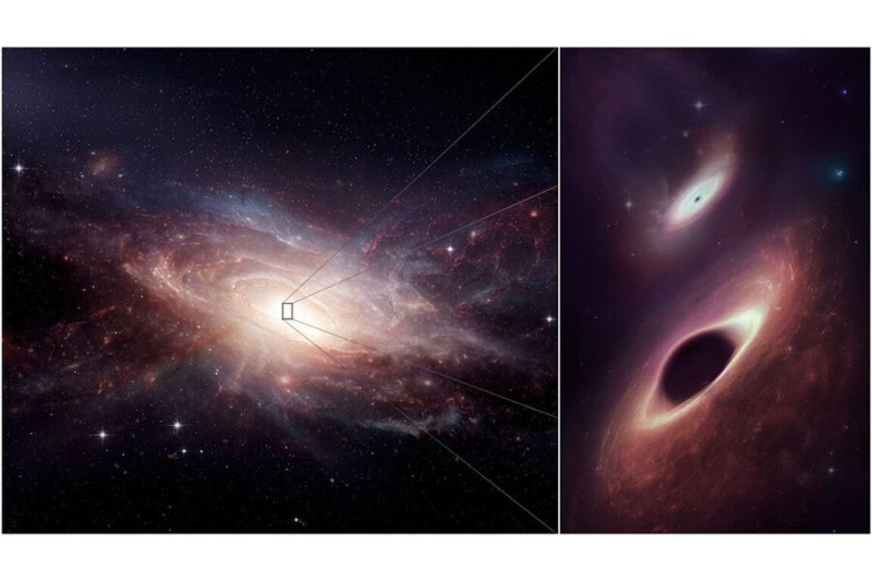 

Ученые раскрыли тайну «икающей» черной дыры

