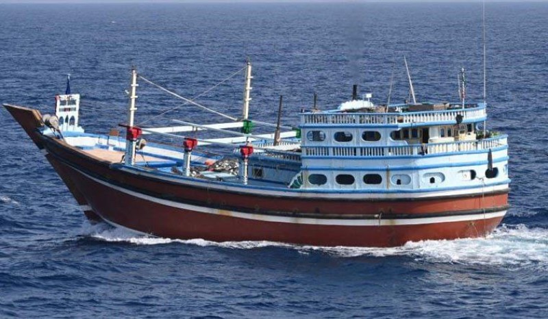 ⚡️Корабли ВМС Индии проводят операцию по освобождению захваченного пиратами иранского рыболовного судна...