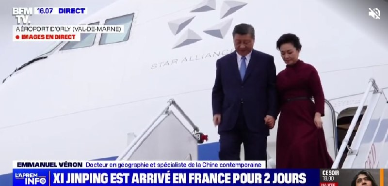 ⚡️Во Францию ​​впервые за два года прибыл президент Китая , — BFM...