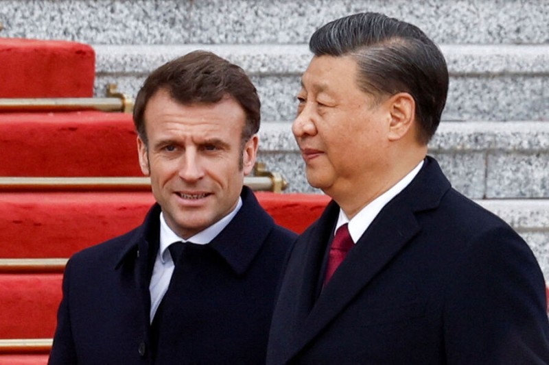 

Макрон будет давить на&nbsp;Си Цзиньпина по&nbsp;поводу поддержки КНР России на&nbsp;Украине

