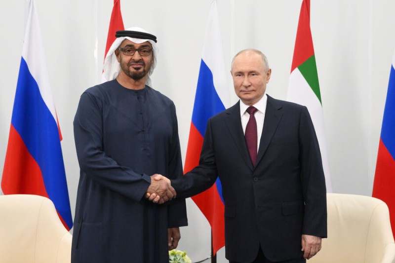

Президент ОАЭ поздравил Путина с&nbsp;инаугурацией


